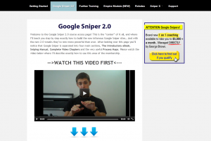 Google Sniper Review - Intro