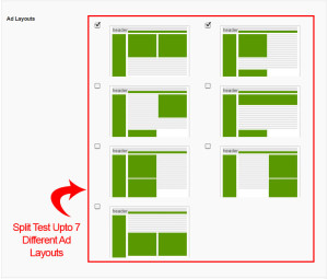 ctr theme review - ads layouts