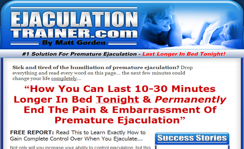 Ejaculation Trainer Review