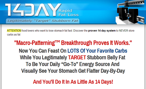 14 Day Rapid Fat Loss Plan Review