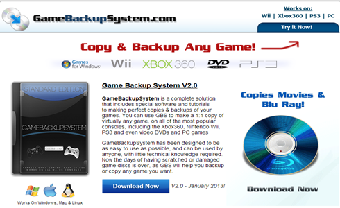 Game Backup System Review
