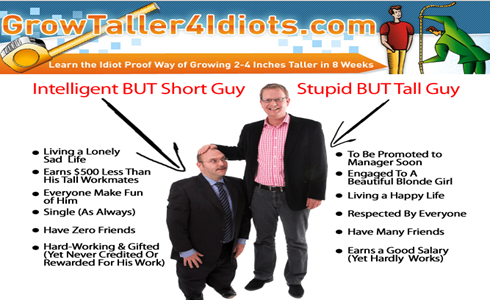 Grow Taller 4 Idiots Review